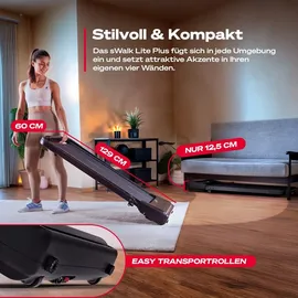 Sportstech Laufband sWalk Lite Plus Schwarz