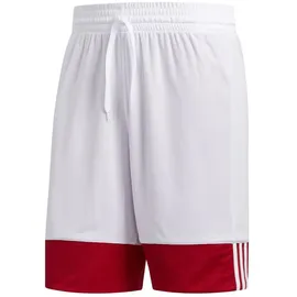 adidas 3G Speed Reversible Shorts Power Red / White M