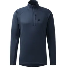 Haglöfs Herren Korp Mid Halfzip Longsleeve (Größe L, blau)