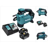 Makita DMP 181 RG Akku Kompressor 18 V 11,1 bar + 2x Akku 6,0 Ah + Ladegerät