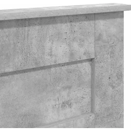 vidaXL Kopfteil mit Kopfteil Beton Grau 180 cm Holzwerkstoff vidaXL