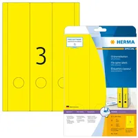 Herma Ordneretiketten 61,0 x 297,0 mm gelb