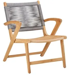 Best Agadir Loungesessel aus Teak, Bespannung aus Rope