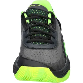 Under Armour Unisex Basketballschuhe Spawn 7 3028461-004 42.5 - Black/HYPER GREEN/Metallic Black - 42.5