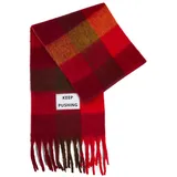 verb to do Schal rot schoko - 0001 | Gr.: onesize