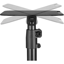 My Wall HS30L 2fach Lautsprecher-Ständer Schwarz Höhenverstellbar, Neigbar, Stand