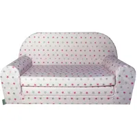 FORTISLINE – Kindersofa Mini ausklappbar 40x78x45cm - Kindersofa für Kinder 2in1 - Kindercouch ausklappbar - Schlafcouch aus Schaumstoff - Abnehmbarer Bezug - Viele Motive