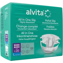 Alliance Healthcare Deutschland GmbH Alvita All-in-One Inkontinenzhose maxi large Nacht