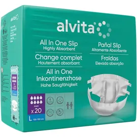 Alliance Healthcare Deutschland GmbH Alvita All-in-One Inkontinenzhose maxi large Nacht