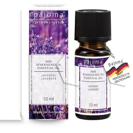 Pajoma pajoma® Lavendel Öl für Aromatherapie, Duftlampe, Aroma Diffuser, Massage, Naturkosmetik | Premium Qualität
