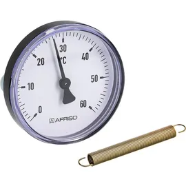 Afriso Anlegethermometer Fußbodenheizung ATh 63 S 0-60°C 3/8 Zoll - 1 1/2 Zoll
