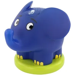 ANSMANN Musik-Sternenlicht Elefant, Batteriebetrieb, blau-grün