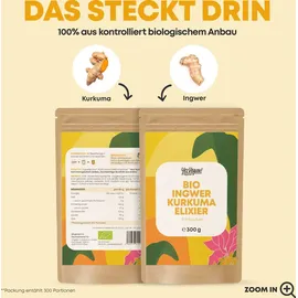 yes vegan! Yes Vegan® Ingwer Shot mit Kurkuma - Pulver