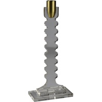 AM Design Kerzenleuchter »Stabkerzenhalter aus Acryl«, (1 St.), Höhe ca. 27 cm, goldfarben