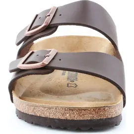 Birkenstock Arizona Birko-Flor schmal dunkelbraun 41