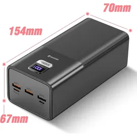 Swissten Power Line 50000 mAh, 100W Uni, Schwarz