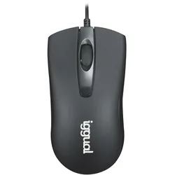 Iggual Optische Maus Com-Business-1200Dpi Schwarz