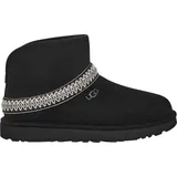 UGG Australia Classic Mini Crescent Herren Schwarz 39