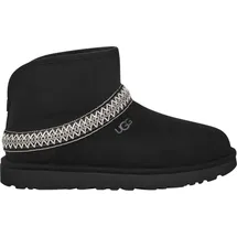 UGG Australia Classic Mini Crescent Herren Schwarz 39