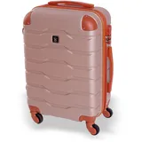 BERTOO Firenze Handgepäck 31 l Champagner – ABS-Hartschale, 4 Rollen