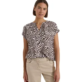 Cecil Bluse mit Zebra-Print Braun L