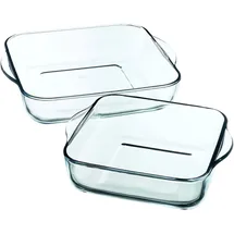 SECRET DE GOURMET - Auflaufformen, 2er-set, Hitzebeständig, 22x28 Cm