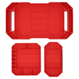KS Tools Werkzeugablagensatz aus Silikon, 3-tlg