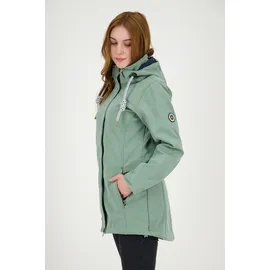 ankerglut Softshellmantel Brise grün 36 (S), grau, 96% Polyester; 4% Elasthan, mit verstellbarem Klettverschluss, Mäntel, auch in Großen Größen erhältlich
