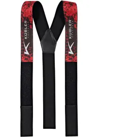 Kübler Hosenträger rot/schwarz S