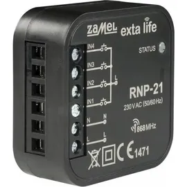 Zamel Vierkanaliger Smart Home Funksender RNP-01