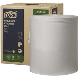 TORK Putztuchrolle Premium W1 Industrie 1-lagig grau, 950 Blätter, 1 Rolle