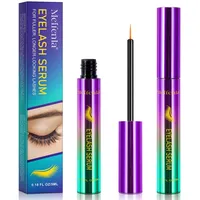 Wimpernserum Ohne Hormone, Eye Lash Serum 5 ML, Natürliches Wimpern Serum, Vegan Bio Wimpernserum Wachstum für Schnelleres WimpernWachstum, Längere Vollere Gesunde kräftige, Nährende Formel