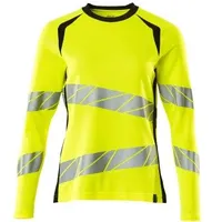 Mascot T-Shirt, Langarm ACCELERATE SAFE, hi-vis Gelb/Schwarz, Größe S-ONE