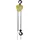 Yale Seilzug Stahl 3 m grau