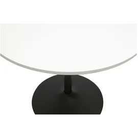 miliboo Calista Ø 90 cm schwarz/weiß