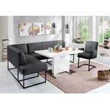 exxpo - sofa fashion Eckbank »Affogato, bequem und elegant, hochwertige Detailverarbeitung«, Frei im Raum stellbar