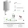 WM aquatec UV-C LED Wasserdesinfektionseinheit 8 l/min Silber