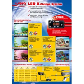 Sera Aquarienbeleuchtung LED X-Change Tube daylight sunrise 1120