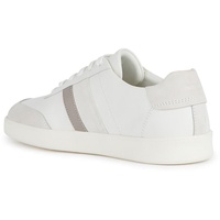 Geox Herren U REGIO A Sneaker, White/Off White, 42 EU