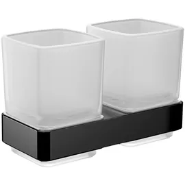 EMCO Zahnputzbecher Satin Schwarz