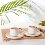 KARACA Espressotasse 0,09 l Weiß 4 St.
