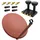 PremiumX Satelliten-Komplettanlage 80cm Satellitenschüssel Ziegelrot Quad LNB Monoblock Astra Hotbird, 2 SAT bis 4 Teilnehmer