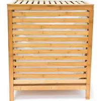 Relaxdays Wäschekorb, Holz 100 l,