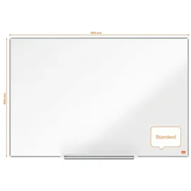 NOBO Whiteboard Impression Pro 90,0 x 60,0 cm weiß emaillierter Stahl