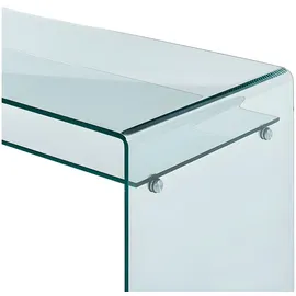 vente-unique Eckschreibtisch STILEOS Transparent