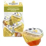 Bienenwirtschaft-Meissen Honig Blütentracht, goldklar, je 20g, 5 Portionen