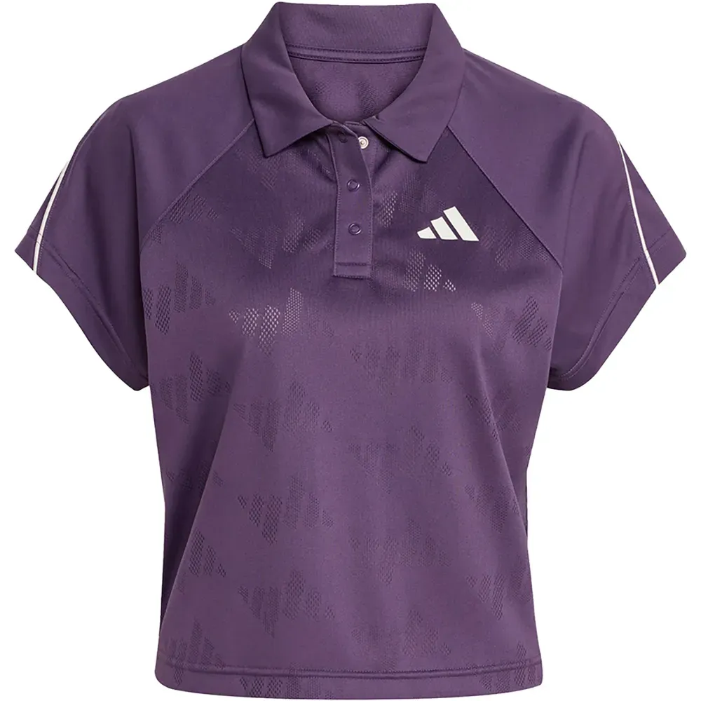 Adidas Stadion Seas Poloshirt Damen - lila M