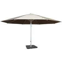 Mendler Sonnenschirm Meran II, Gastronomie Marktschirm, Ø 5m Polyester/Alu