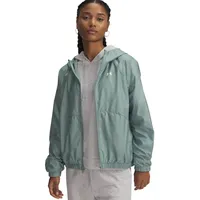 Under Armour Rival Sport Windbreak Damen Kapuzensweat UA SILICA