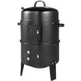 Gardebruk Holzkohlegrill Räuchergrill und Grillofen 3in1